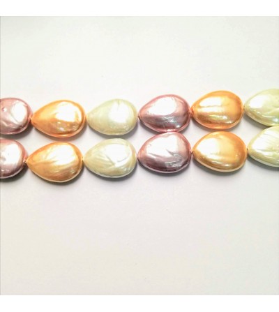 Perla Shell Gota 22x30 mm